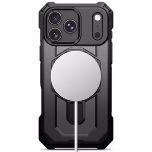 Tech-Protect MagForce MagSafe dėklas, skirtas iPhone 17 Pro / 18 Pro – matinis juodas