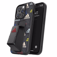 Adidas SP Dėklas telefonui Grip iPhone 14 Pro juodas/juodas/spalvingas 50251