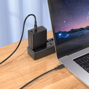 USB kabelis Borofone BX111 60W USB-C to USB-C 1.0m juodas