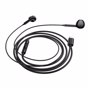 Borofone ausinės BM100 Fuente su mikrofonu Type C (DAC) juodos