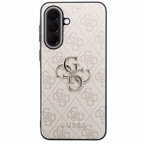 Guess dėklas Samsung Galaxy A57 (4G PU Big Logo) rožinis