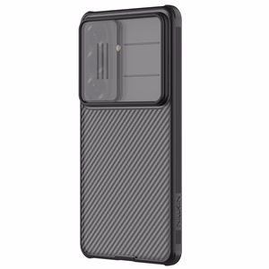Nillkin CamShield Pro dėklas Samsung Galaxy S26 skaidrus juodas