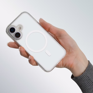 Lowkey Mag for iPhone 17 6,3" baltas