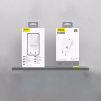 Dudao A27P 30W PD GaN USB-C sieninis įkroviklis - baltas