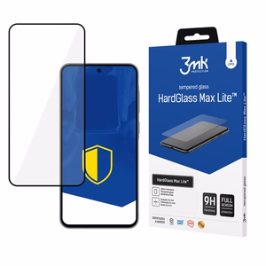 Закалённое стекло 3mk Hard Glass Max Lite для Samsung A366 A36 5G/A566 A56 5G - чёрное