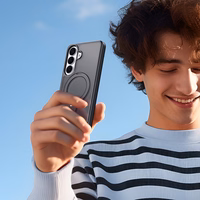 Dėklas Dux Ducis Yind Magnetic Stand Samsung S947 S26 Plus juodas