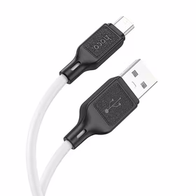 Kabelis USB-A į Micro USB Hoco 2,4A 1 m X90 baltas