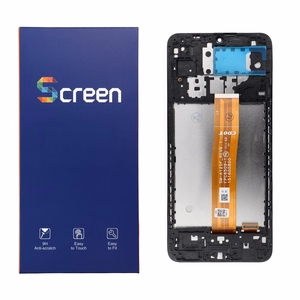 OG LCD ekranas SAMSUNG A12 A125F/U/W/M OEM su rėmeliu