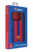 FC Barcelona Case iPhone 16 Pro Magnetinis dėklas MagSafe OCFCBMCIP16PBG BG