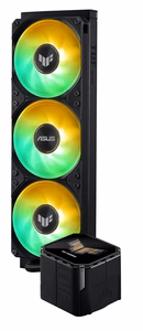 ASUS TUF Gaming LC III 360 ARGB LCD procesoriaus viskas viename skystas aušintuvas 12 cm juodas 1 vnt.