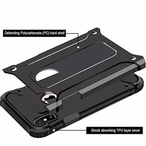 ARMOR dėklas telefonui IPHONE XS juodas