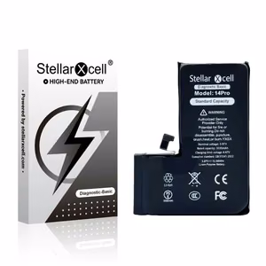 Akumuliatorius StellarXcell Diagnostic Apple iPhone 14 Pro 3200mAh (standartinė talpa + aukštos kokybės BMS kopija)