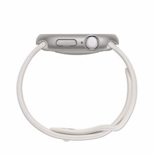 AmazingThing Minimal dėklas Apple Watch 46mm – Sidabrinis