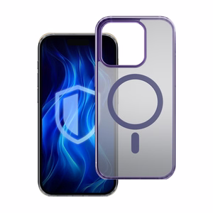 3mk Frosty Magnetinis violetinis dėklas telefonui Apple iPhone 16 Pro Max - violetinis