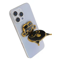 DOLL telefono stovas - lipnus - juodas