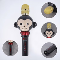 "Maxlife BT" mikrofonas su garsiakalbiu Animal MX-100 juodas