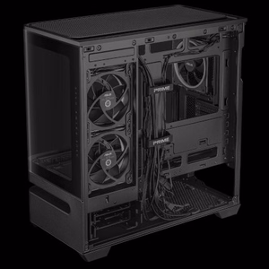 ASUS PRIME AP202 TG ARGB BLACK korpusas