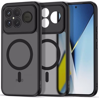 "Tech-Protect MagMat MagSafe" dėklas, skirtas "Xiaomi Poco F8 Ultra" - juodas