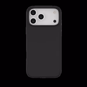 JUST MUST REGULAR DEFENSE silikoninis dėklas su MAGSAFE iPhone 17 Pro Max juodas