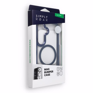 ROAR dėklas MAG BUMPER, suderinamas su MagSafe, SAMSUNG S26 Plus, tamsiai mėlynas