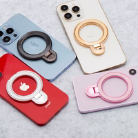 Telefonų stovas CIRCLE - klijuojamas - auksinis