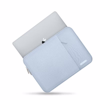 "Tech-Protect" 13-14 colių nešiojamojo kompiuterio krepšys su rankovėmis - mėlynas