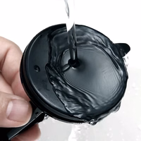 Automobilinis laikiklis Baseus "Osculum" sidabrinis (nemagnetinis / lipni pagalvėlė)