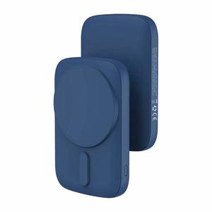 Powerbank suderinamas su MagSafe Blue Star Slim DG-P8 15W 5000 mAh tamsiai mėlynas