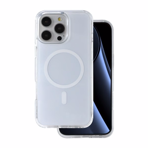 Lowkey Mag for iPhone 16 Pro 6,3" baltas