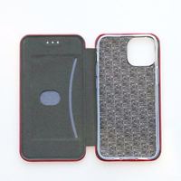 Beline Dėklas Book Magnetic iPhone 11 Pro Max raudonas