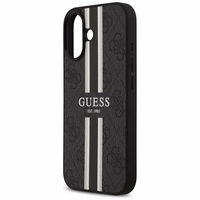 "Guess 4G Printed Stripes MagSafe" dėklas iPhone 17 - juodas