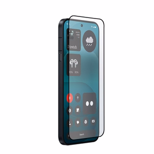 Crong 3D Armour Glass Lite per visą paviršių klijuojamas grūdintas apsauginis ekrano stiklas, skirtas Nothing Phone 4a Pro