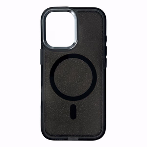 Wozinsky Blizgus dėklas Magnetinis Samsung Galaxy S25 Juodas