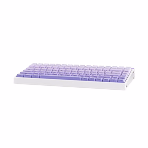 HERO84 HE White+Purple+Gradient+LIGHT JadeKing RGB AULA gasket klaviatūra
