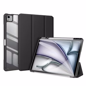 Чехол Dux Ducis Toby с откидной крышкой и подставкой для iPad Air 13" 2024 / iPad Pro 12.9" 2018-2022 - черный