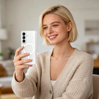 Tech-Protect MagSlim MagSafe Case for Samsung Galaxy S26 - Clear Matte