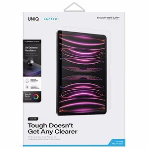 Uniq Optix Clear grūdintas stiklas su aplikatoriumi iPad Pro 13" 2024