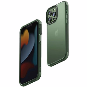 Uniq Combat dėklas telefonui iPhone 13 Pro Max 6.7" - žalias/žalias
