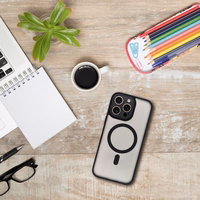 VARIETE MAG DĖKLAS Dėklas suderinamas su MagSafe for XIAOMI Redmi Note 15 Pro 5G juodas