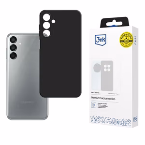 3mk Matt dėklas telefonui Pro Samsung Galaxy M15 5G - matinė juoda