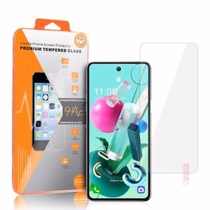 Apsauginis stiklas oranžinis skirtas LG K92 5G