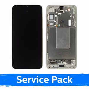 Ekranas skirtas Samsung S926 S24 Plus su rėmeliu / Jade Green / (Service Pack) +INCLUDING BATTERY