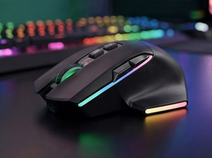 Mars Gaming MMWVECTOR kompiuterio pelė Žaidimams Dešinės rankos RF Wireless + Bluetooth + USB Type-A Optinis 12000 DPI