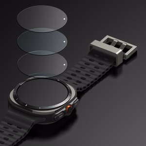 Ringke Slim ir grūdinto stiklo dėklas + stiklo rinkinys Samsung Galaxy Watch Ultra 47mm - skaidrus