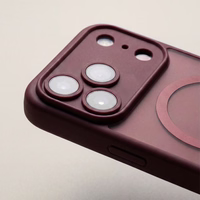 Mag Matt dėklas Samsung Galaxy S24 / S25 kaštoninė