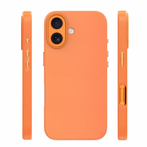 Etteri Elegant Mag dėklas for iPhone 16 6,1" oranžinis