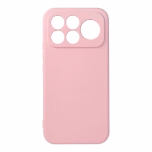 Case for Poco F9 Pro Silicone powder pink