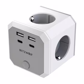 BlitzWolf BW-EC2 8-in-1 Power Cube (4xAC / 2 x USB-A / 2 x USB-C)