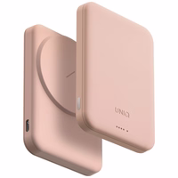 Uniq Lyden Lexa magnetine 5000mAh PD USB-C MagSafe isorine baterija - rozine
