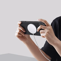 Nillkin Super Frosted Shield Pro Magnetinis dėklas telefonui iPhone 16 Pro - juodas